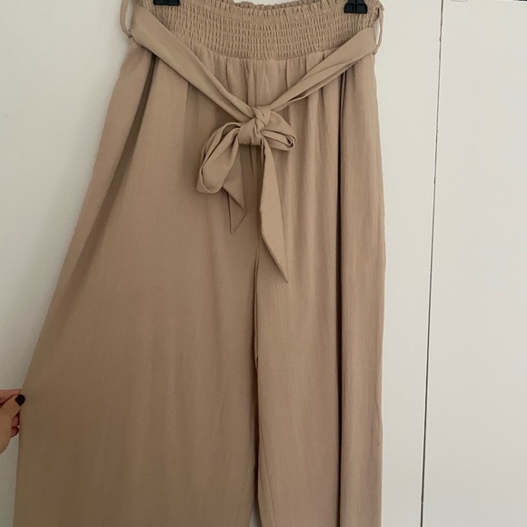 Revolve MAJORELLE Tan Pant Austyn Khaki Revolve size L - Picture 8 of 8